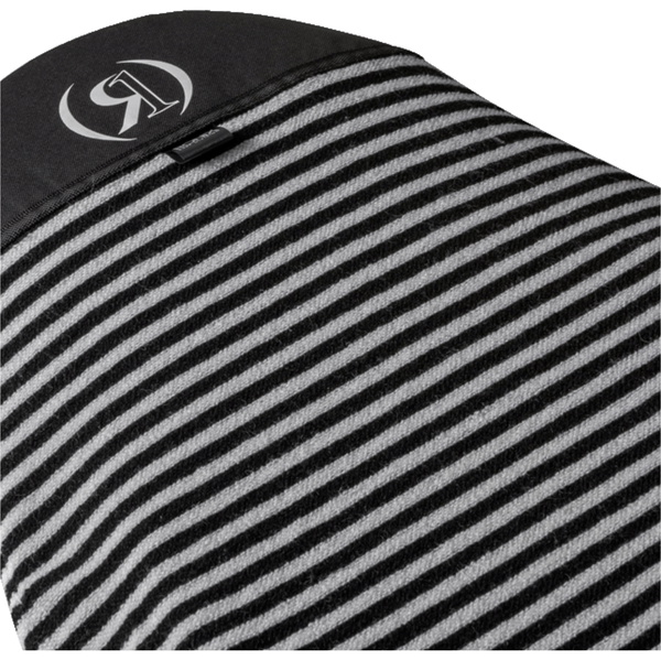 2026 Ronix Round Nose Surf Sock R20-BAG-SS - Black / White